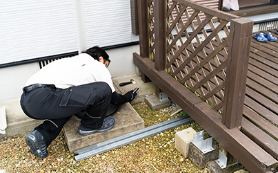 シロアリ無料調査