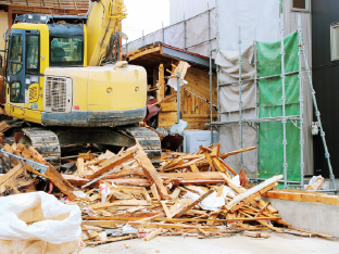 HCSグループの解体工事