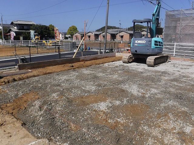 遠賀郡新築シロアリ予防消毒土壌処理3