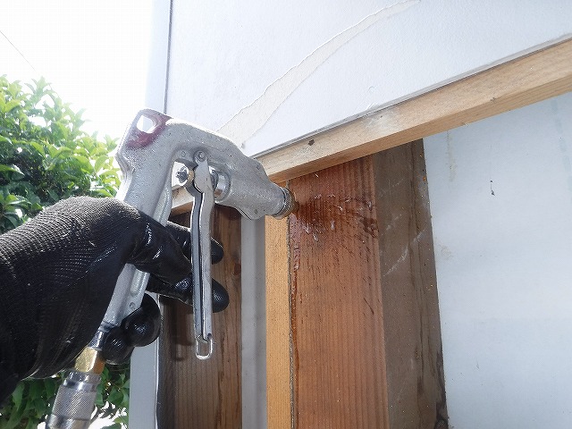 北九州シロアリの補修工事