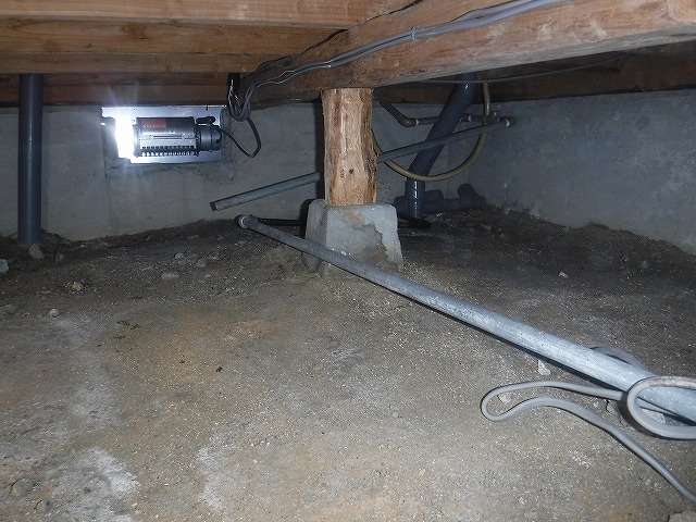 床下換気施工後 | 筑紫野市 