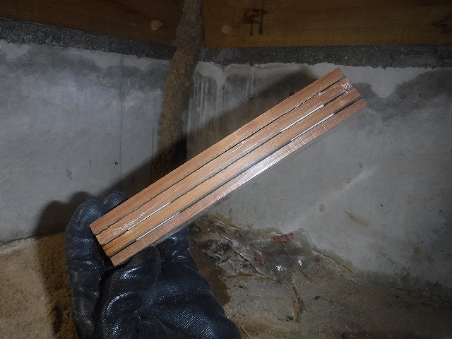 宗像市シロアリ駆除ベイト設置