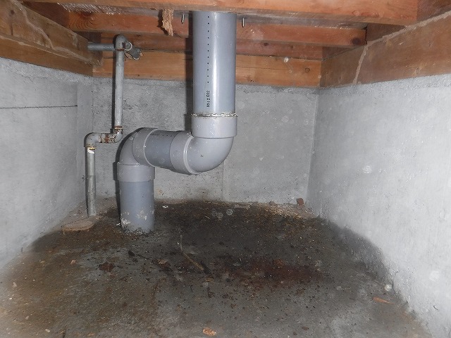 床下の中間点検 | 北九州市八幡東区