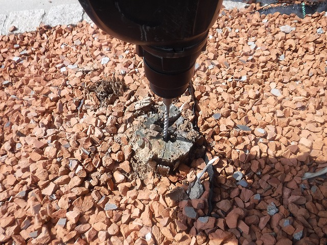 宇美町シロアリ予防消毒工事2