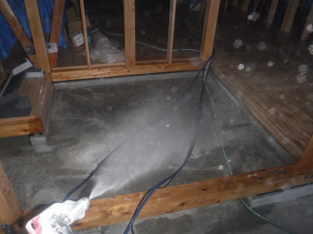 鳥栖市新築シロアリ予防消毒5