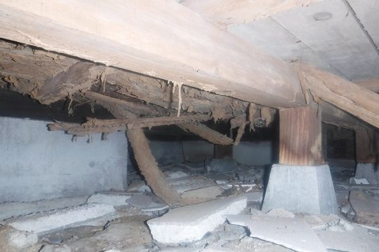 筑紫野市シロアリ床下調査01